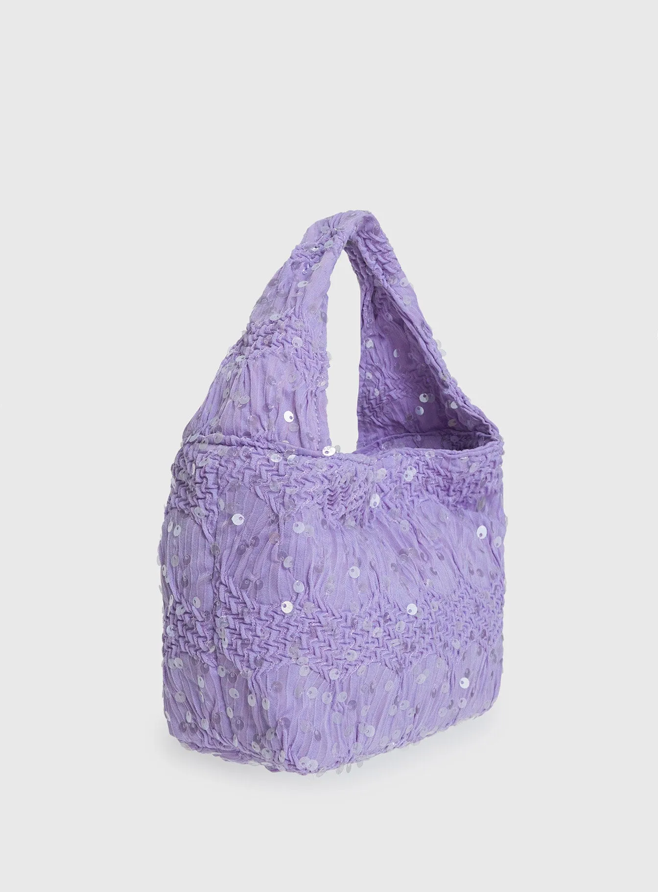 Pick Sides Sequin Bag Purple sold by Princess Polly product image thumbnail 3