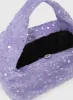 Pick Sides Sequin Bag Purple sold by Princess Polly