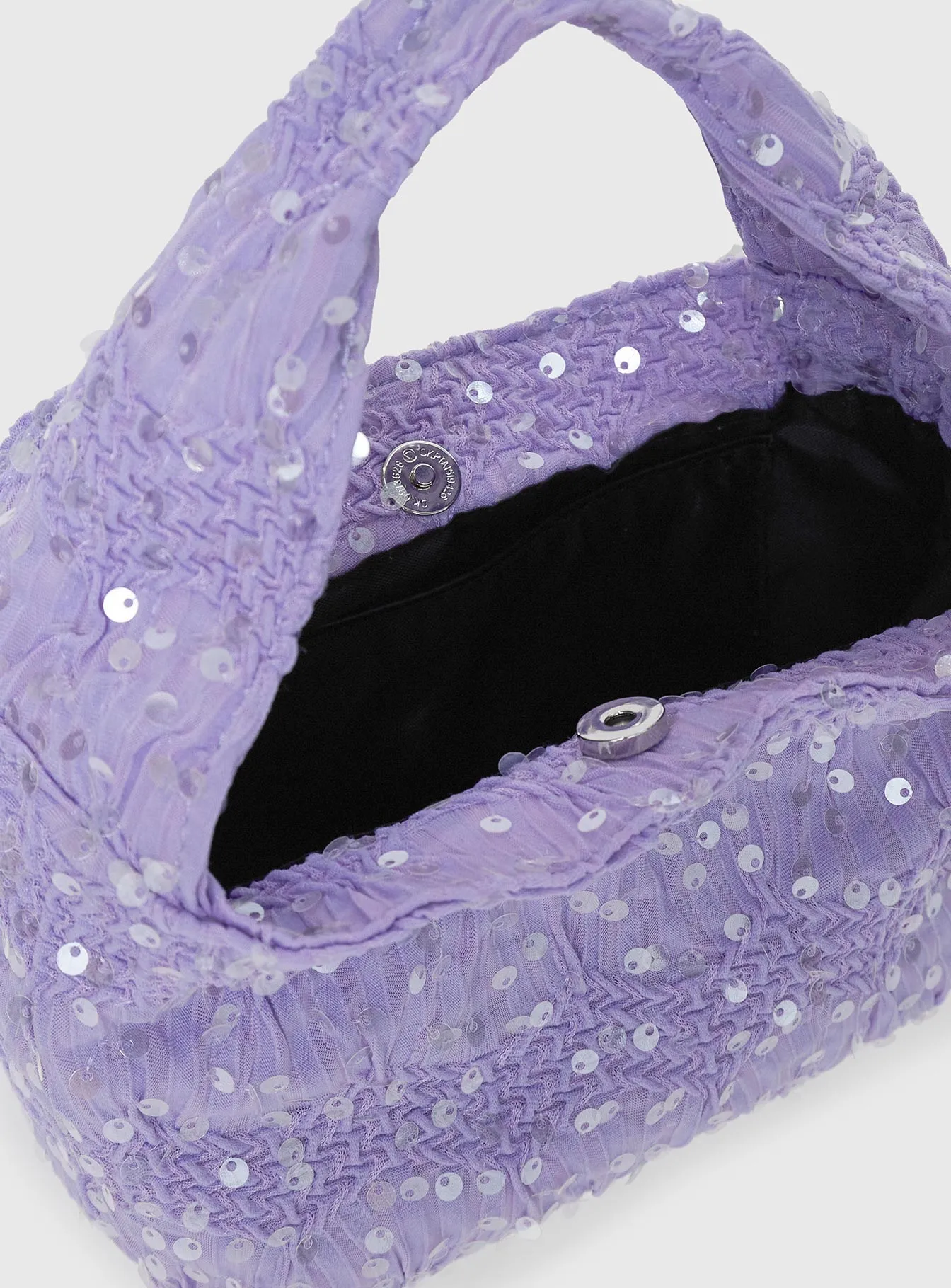 Pick Sides Sequin Bag Purple sold by Princess Polly product image thumbnail 4