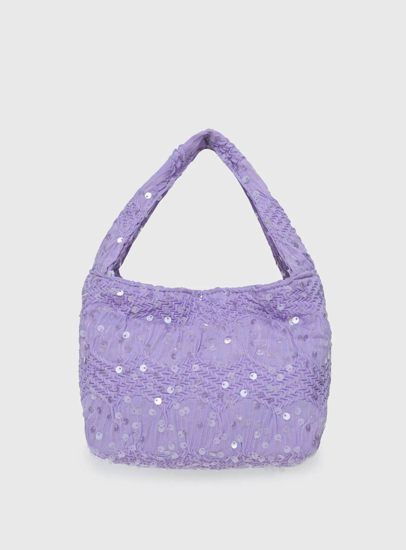 Pick Sides Sequin Bag Purple sold by Princess Polly product image thumbnail 2