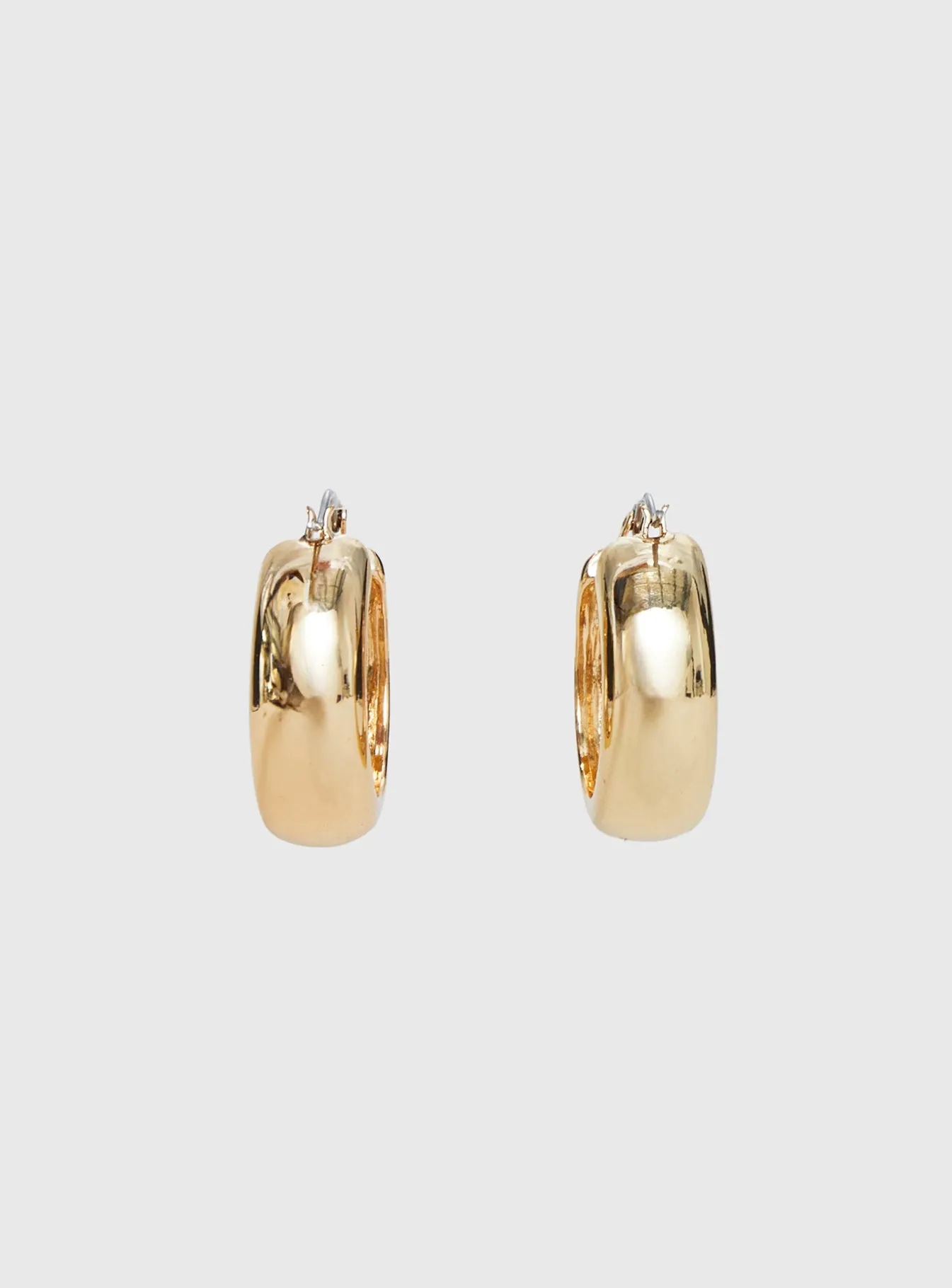 Gabrianna Hoop Earrings Gold / Red sold by Princess Polly product image thumbnail 3