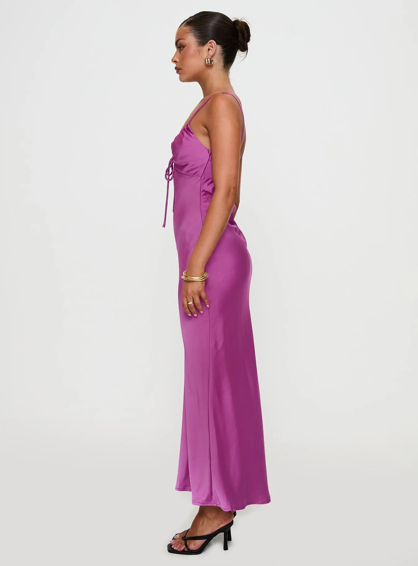 Maguire Maxi Dress Purple sold by Princess Polly product image thumbnail 4
