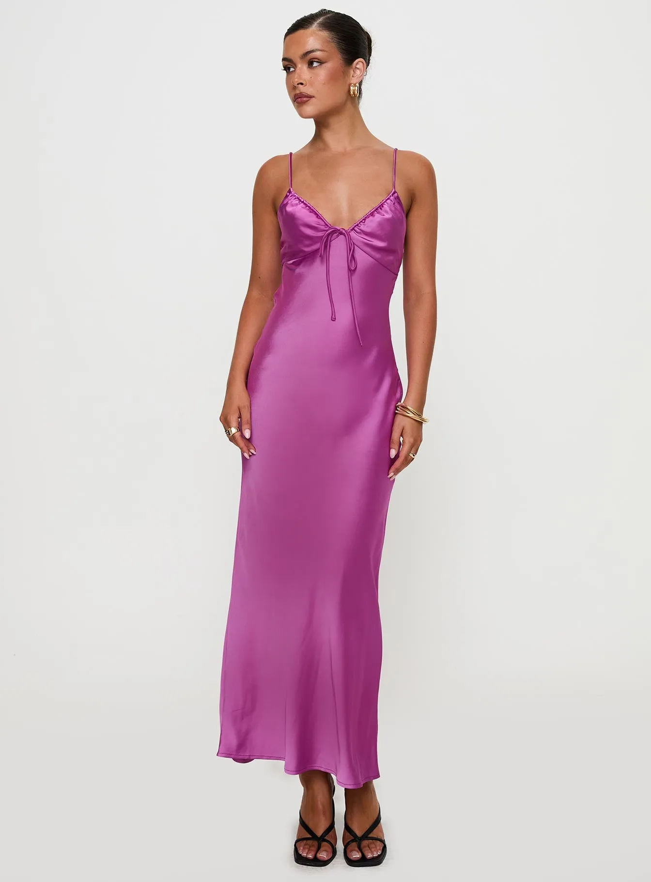 Maguire Maxi Dress Purple sold by Princess Polly product image thumbnail 3