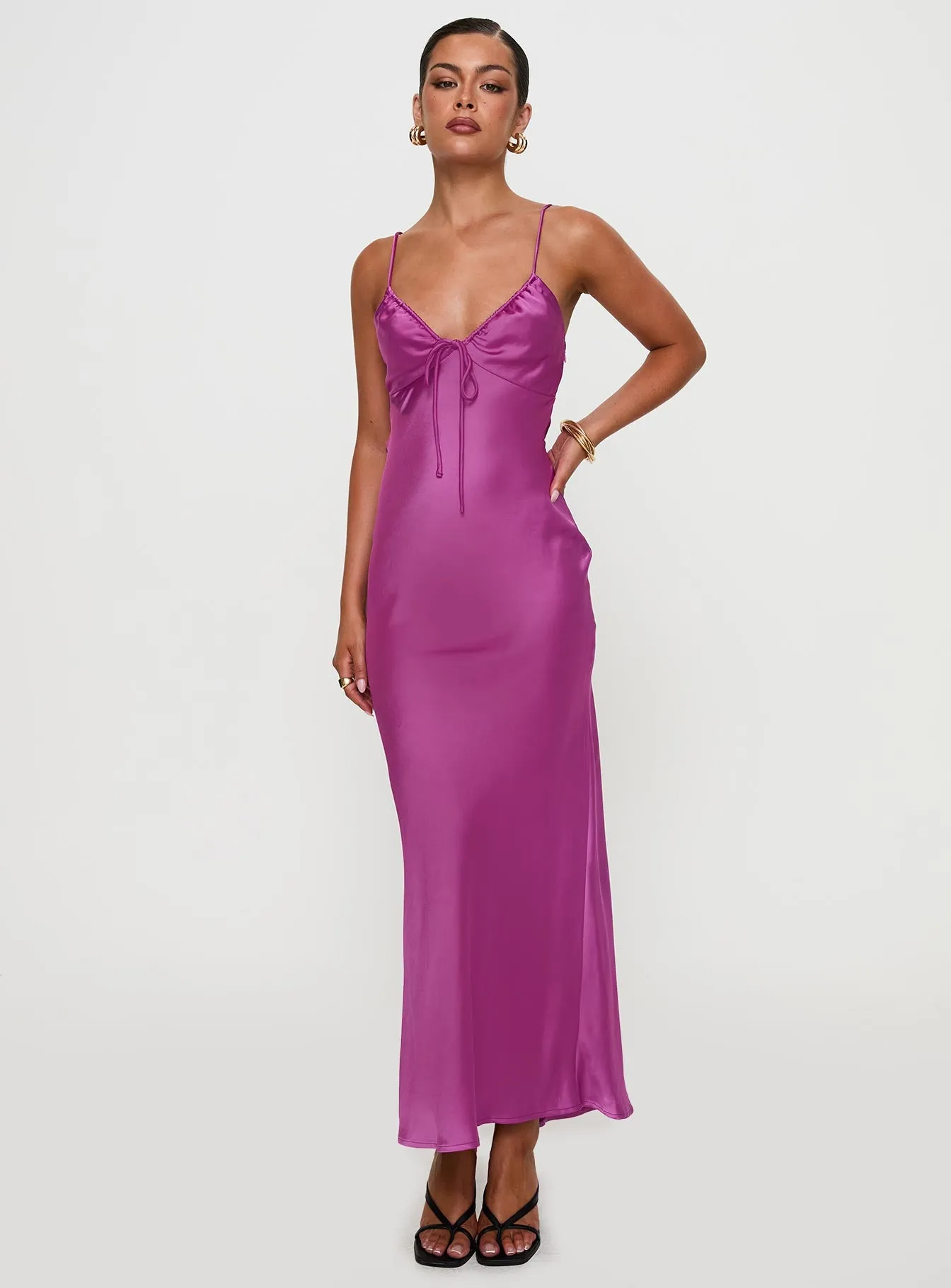 Maguire Maxi Dress Purple sold by Princess Polly product image thumbnail 2