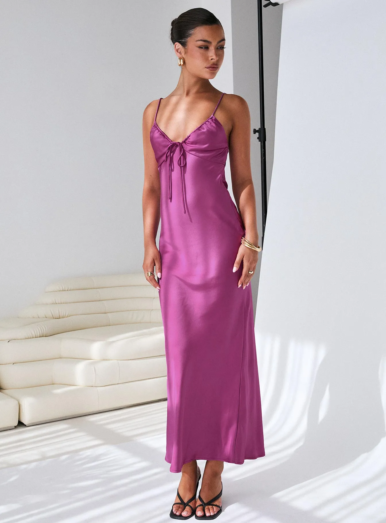 Maguire Maxi Dress Purple sold by Princess Polly