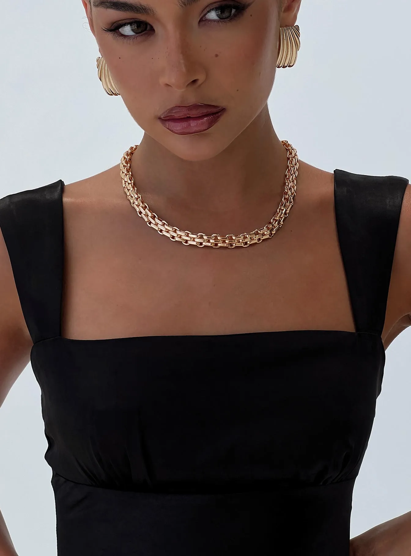 Archway Necklace Gold sold by Princess Polly