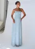 South Of France Maxi Dress Blue sold by Princess Polly