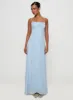 South Of France Maxi Dress Blue sold by Princess Polly