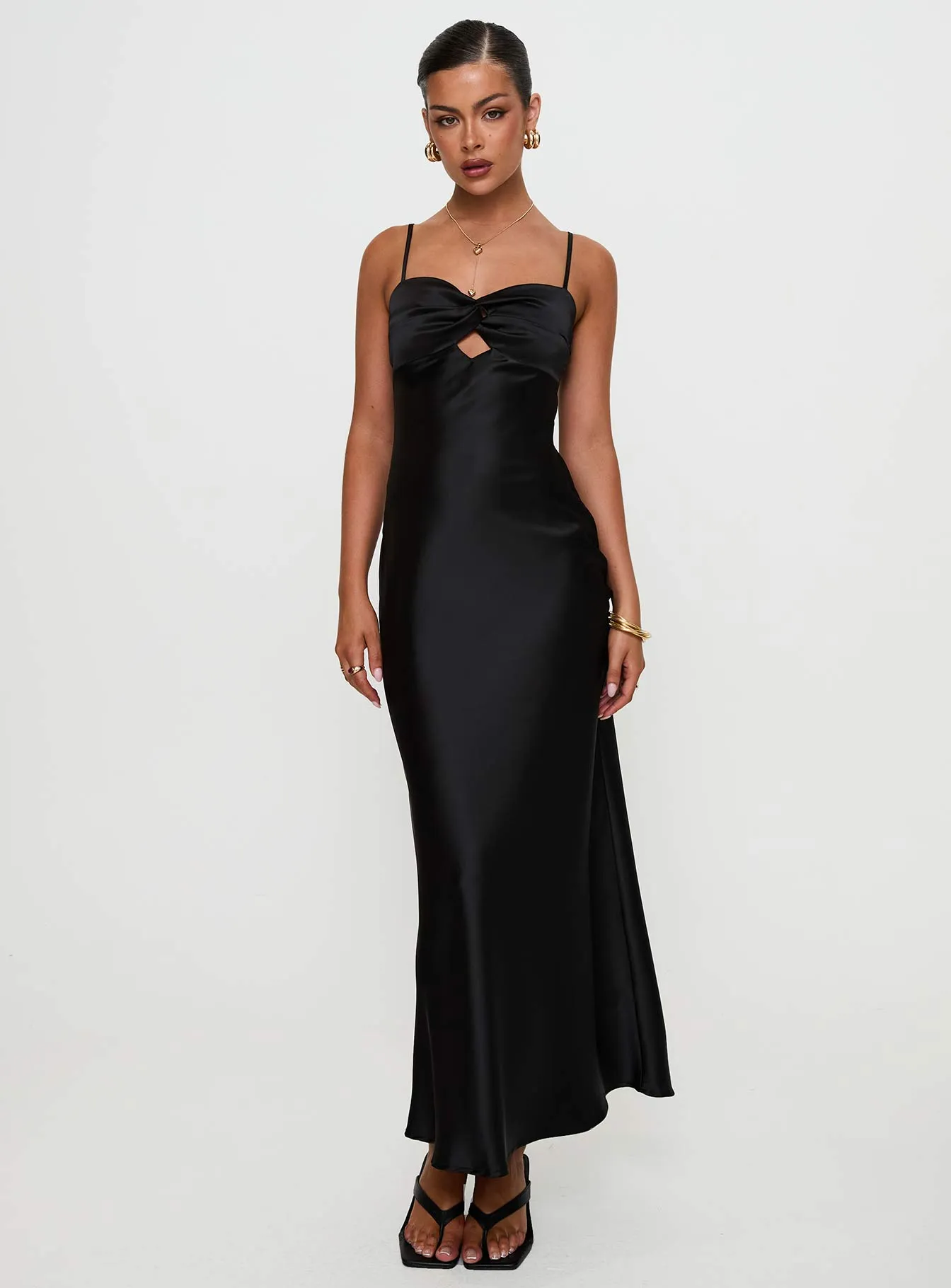 Blackthorn Maxi Dress Black sold by Princess Polly product image thumbnail 2