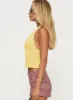Whimsy Halter Top Lemon sold by Princess Polly