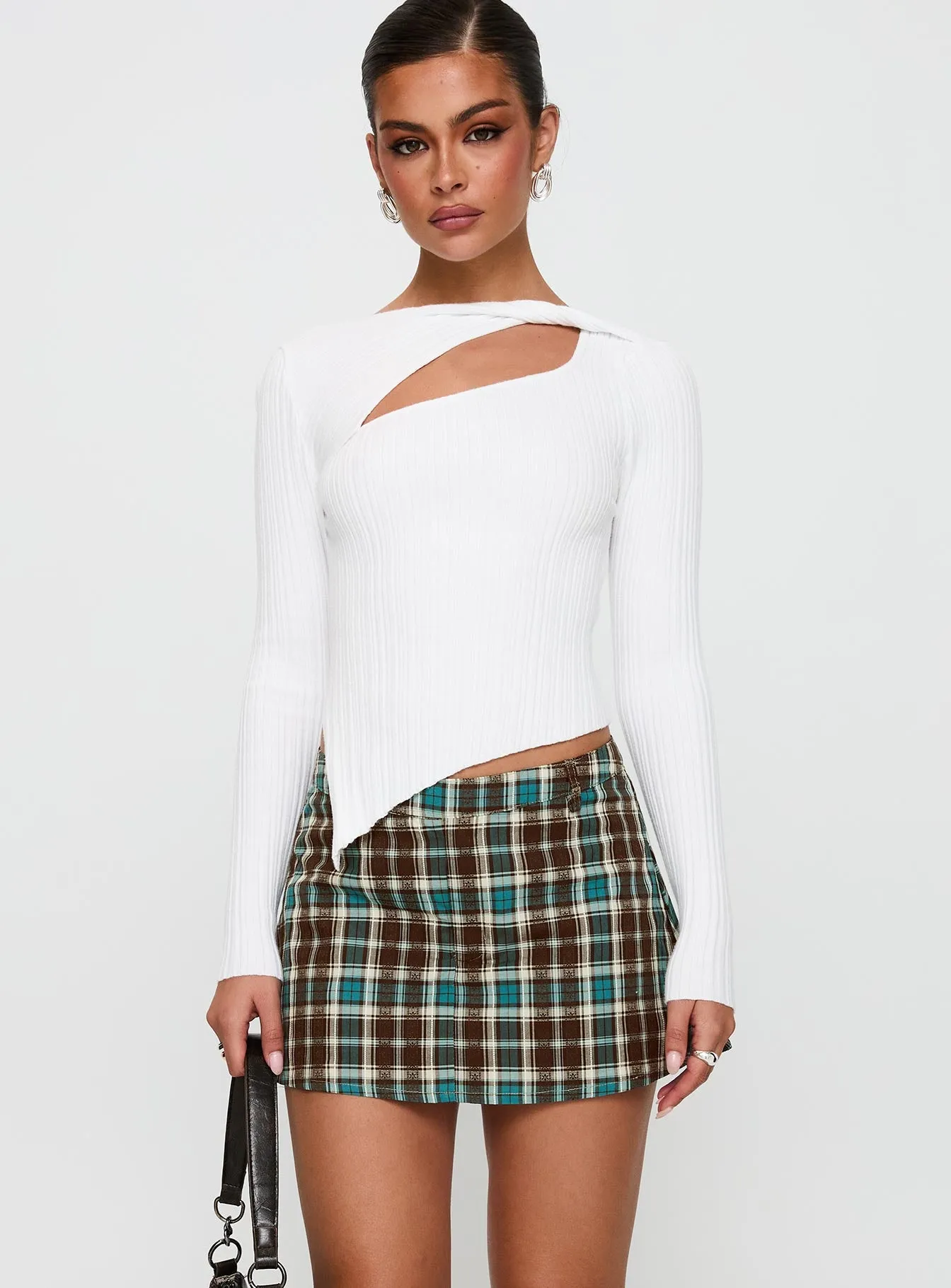 Cannon Skort Blue Multi sold by Princess Polly product image thumbnail 2