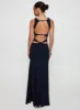 Undeniable Cut Out Maxi Dress Navy sold by Princess Polly