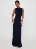 Undeniable Cut Out Maxi Dress Navy sold by Princess Polly