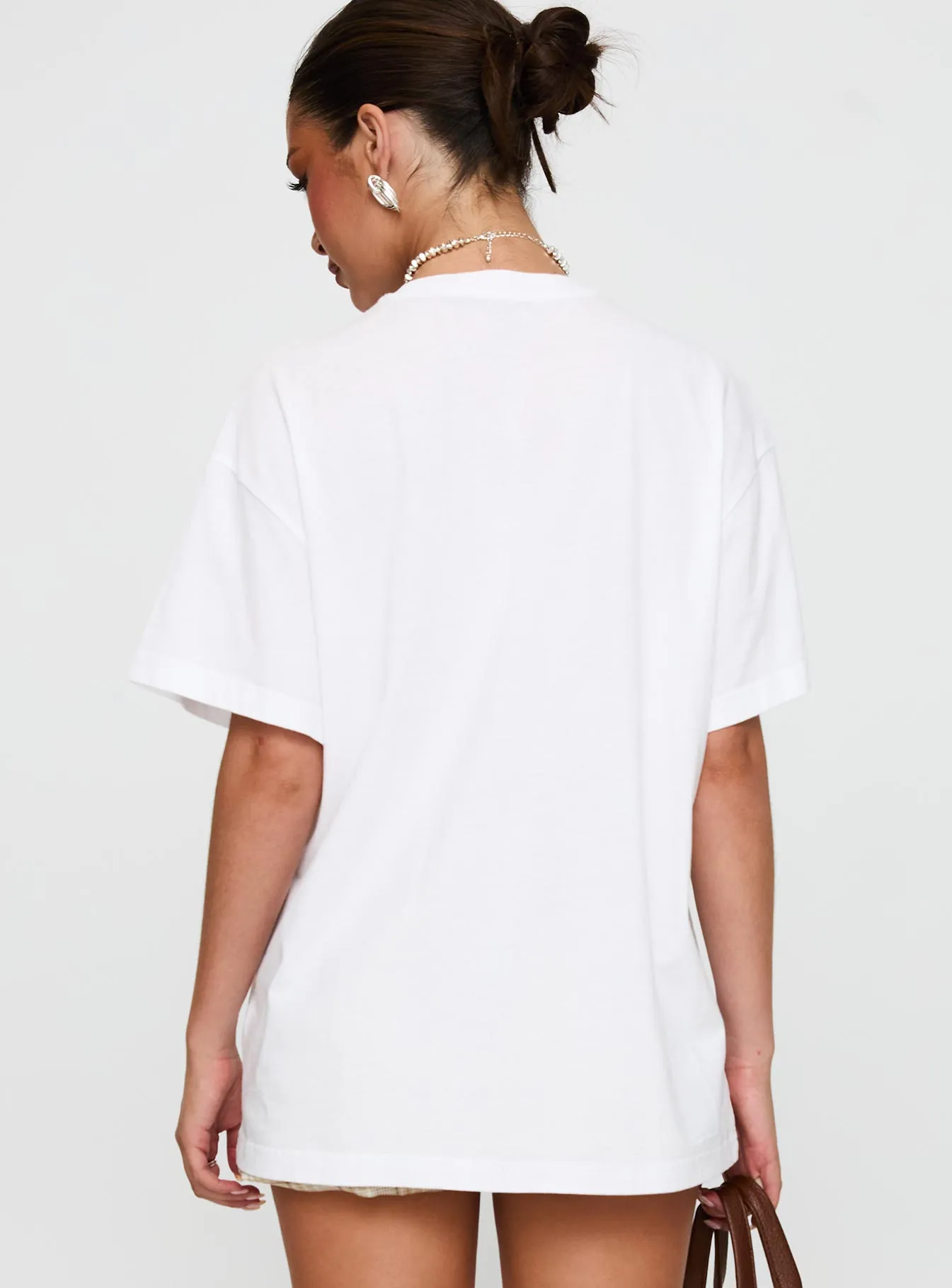 Love You So Matcha Graphic Top White sold by Princess Polly product image thumbnail 5