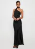 Elixaire Scarf Maxi Dress Black sold by Princess Polly