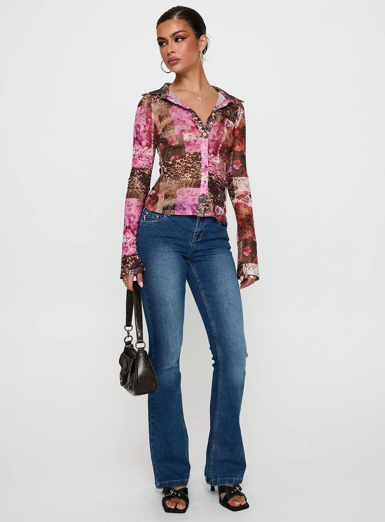 Maribou Long Sleeve Top Multi sold by Princess Polly product image thumbnail 3