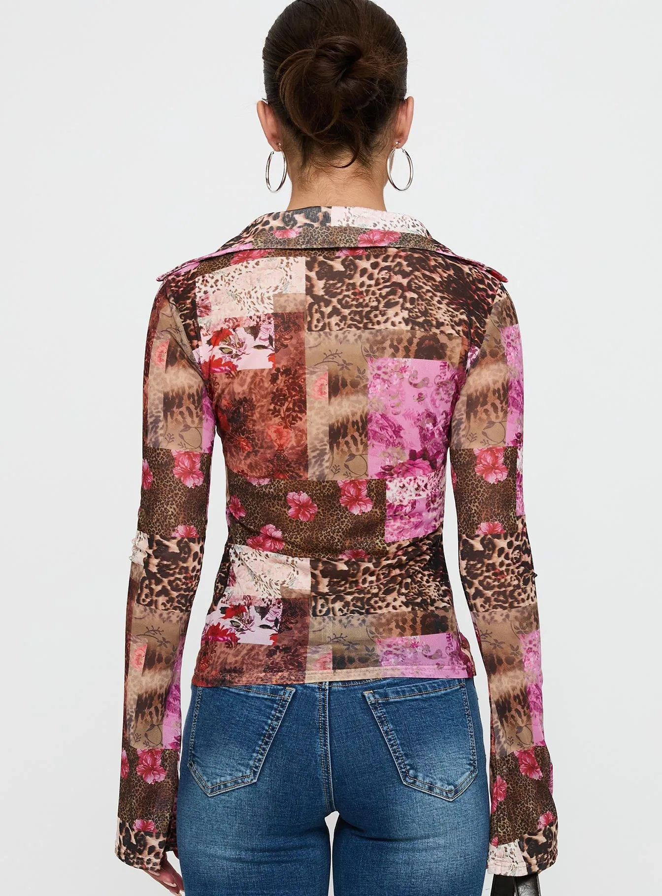 Maribou Long Sleeve Top Multi sold by Princess Polly product image thumbnail 5