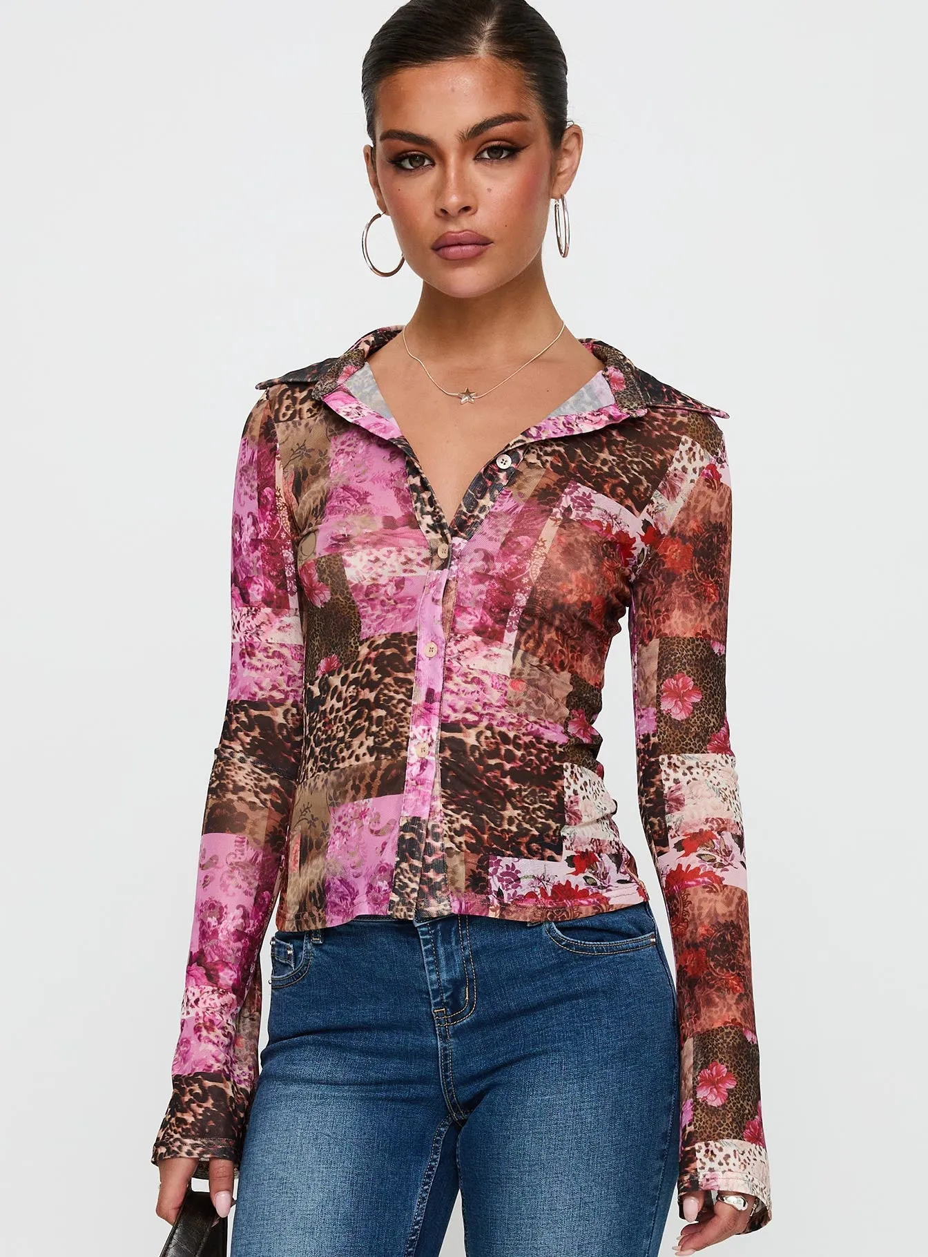 Maribou Long Sleeve Top Multi sold by Princess Polly product image thumbnail 2