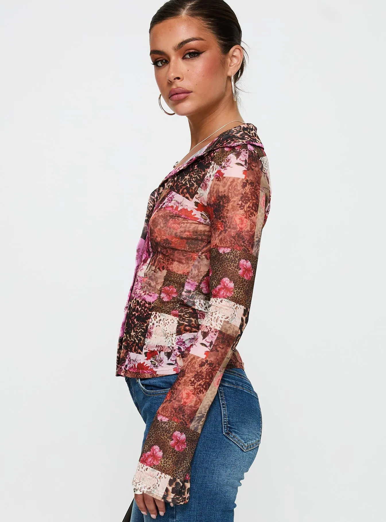 Maribou Long Sleeve Top Multi sold by Princess Polly product image thumbnail 4