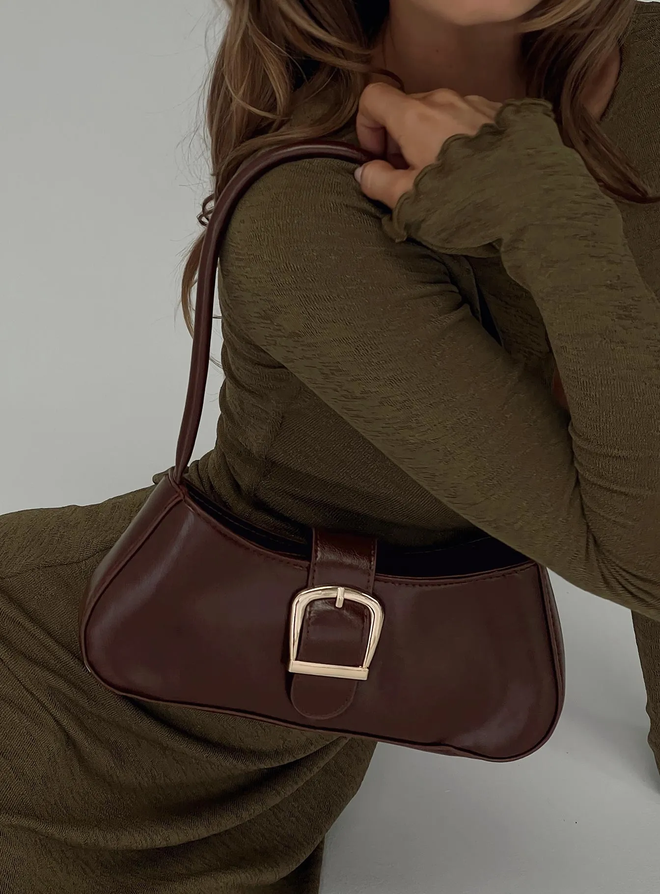 Quinelle Bag Brown sold by Princess Polly