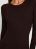 Vespa Long Sleeve Maxi Dress Brown sold by Princess Polly