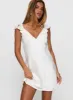 Once In A Lifetime Mini Dress White sold by Princess Polly