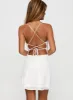 Celena Mini Dress White / Floral sold by Princess Polly