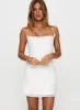 Celena Mini Dress White / Floral sold by Princess Polly