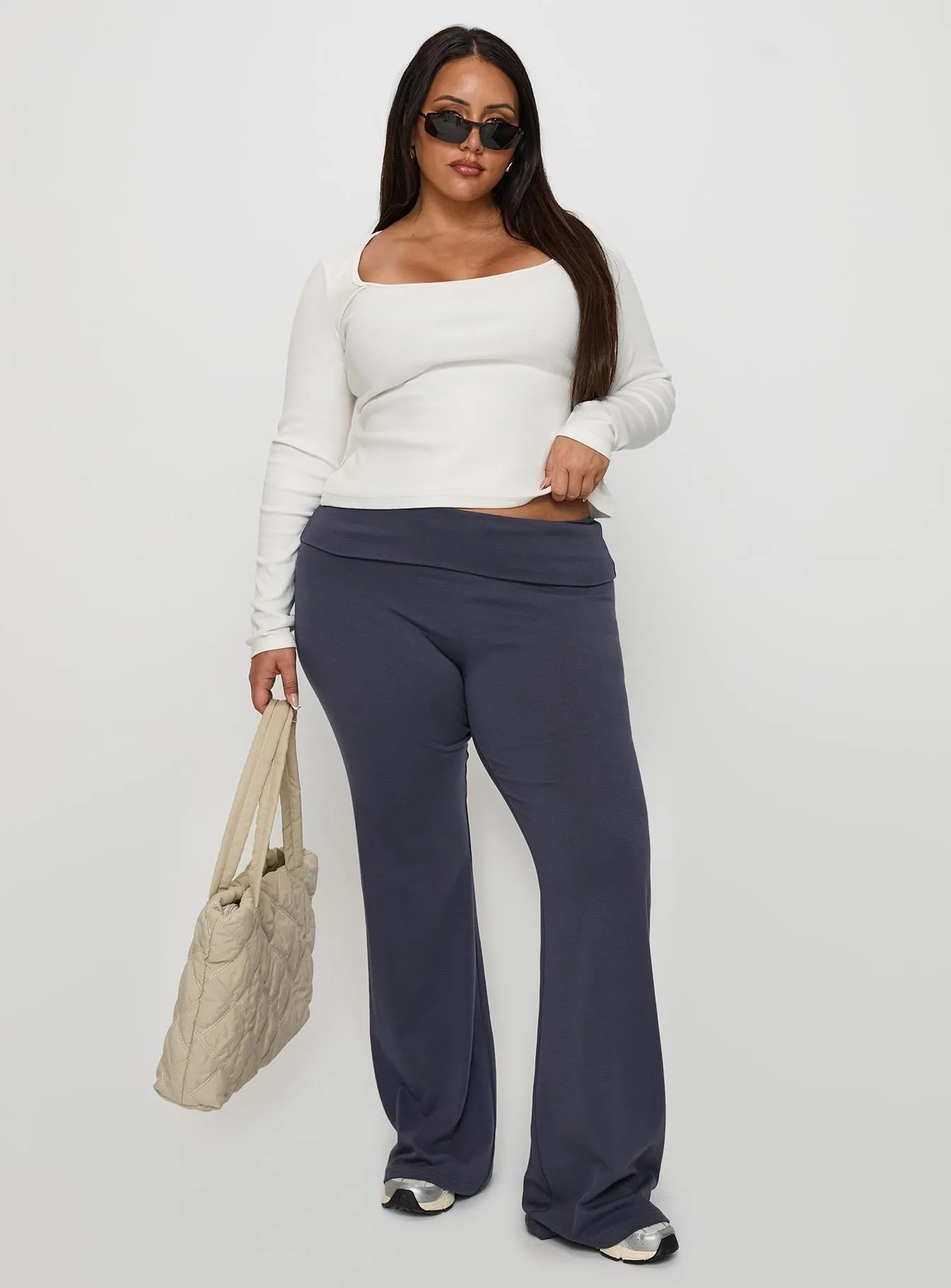 Movement Yoga Pant Blue Curve sold by Princess Polly product image thumbnail 3