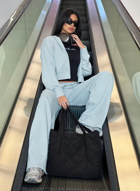 Mindful Low Rise Pant Blue sold by Princess Polly