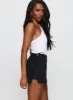 Gigi Wrap Skort Black sold by Princess Polly