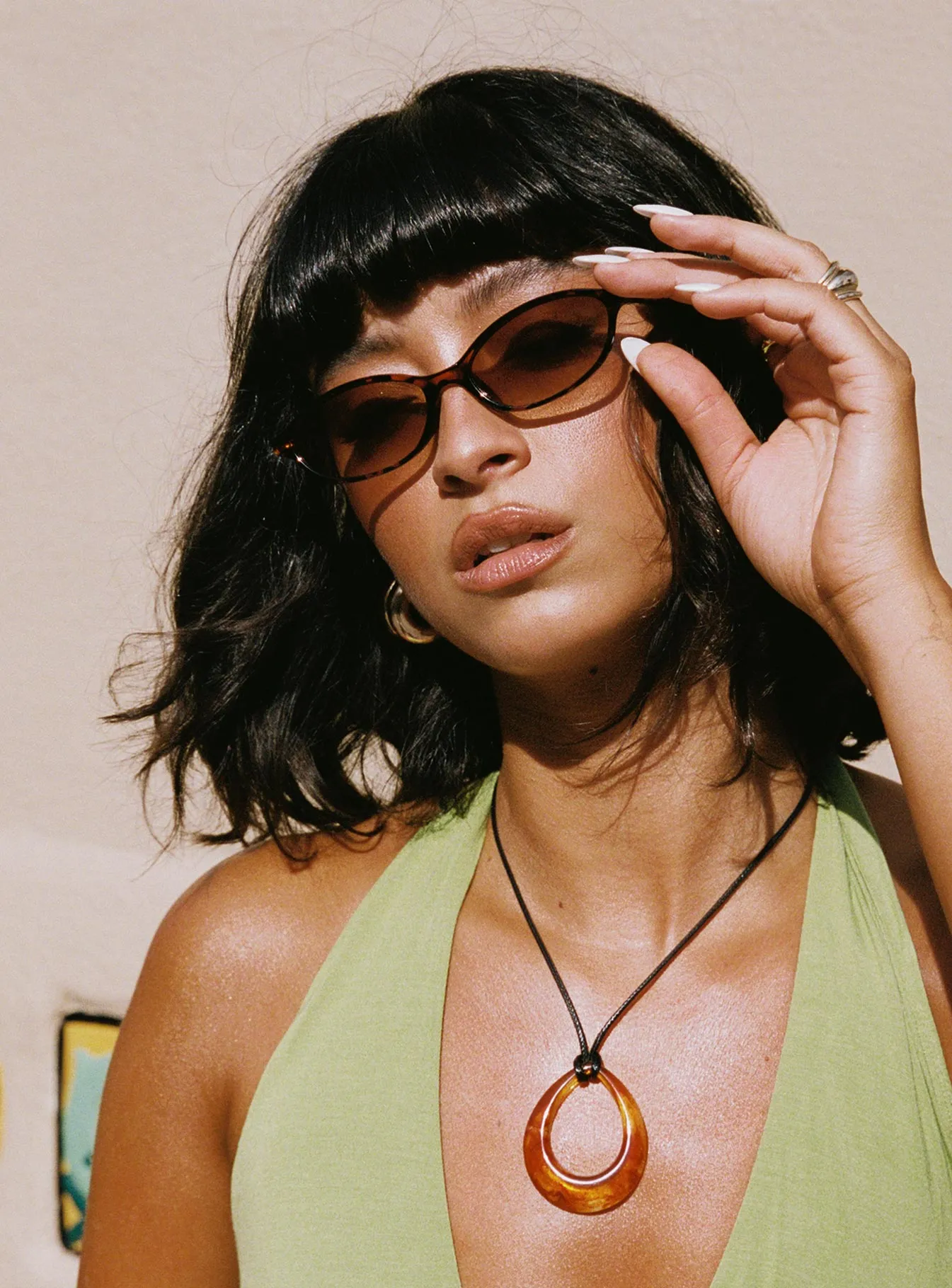 Wonderful World Sunglasses Tort sold by Princess Polly