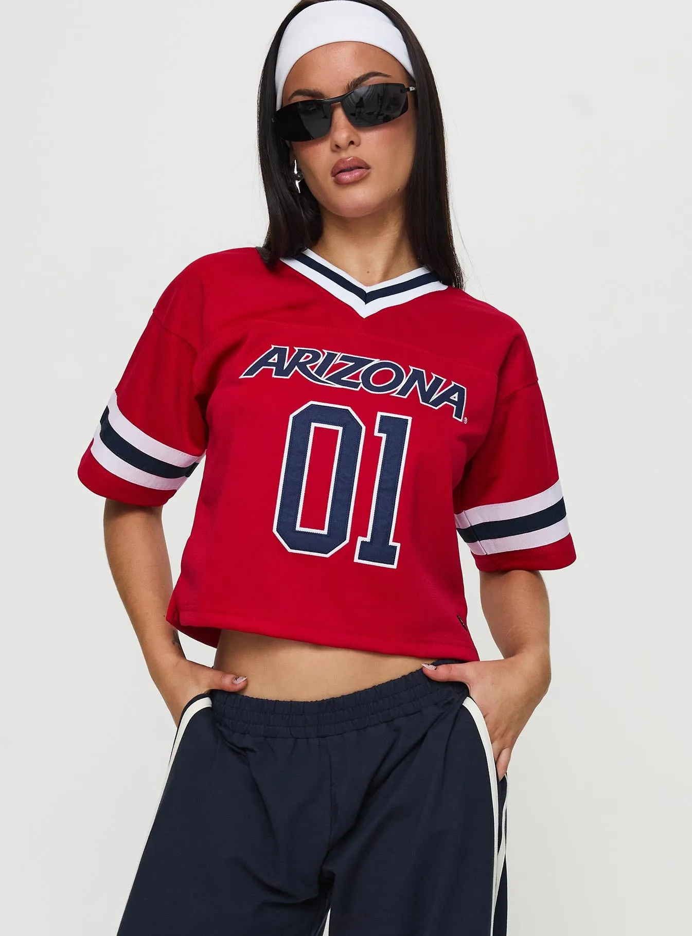 U of A Football Jersey Red sold by Princess Polly product image thumbnail 2