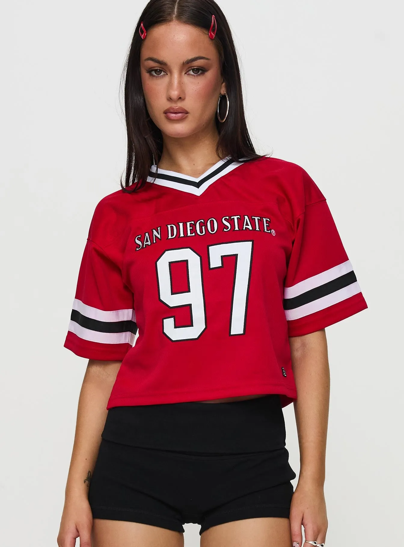 SDSU Football Jersey Red sold by Princess Polly product image thumbnail 2