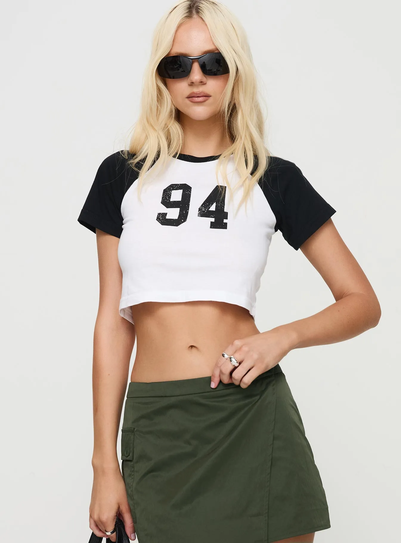 Lucky Number Top White sold by Princess Polly product image thumbnail 2