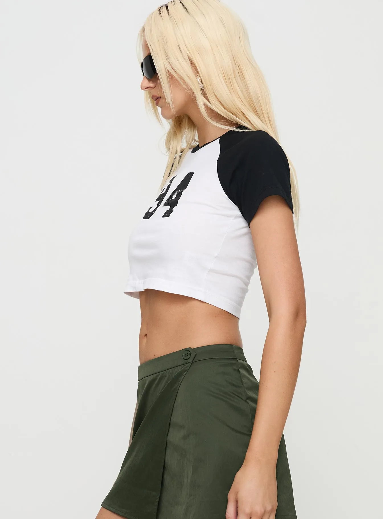 Lucky Number Top White sold by Princess Polly product image thumbnail 4