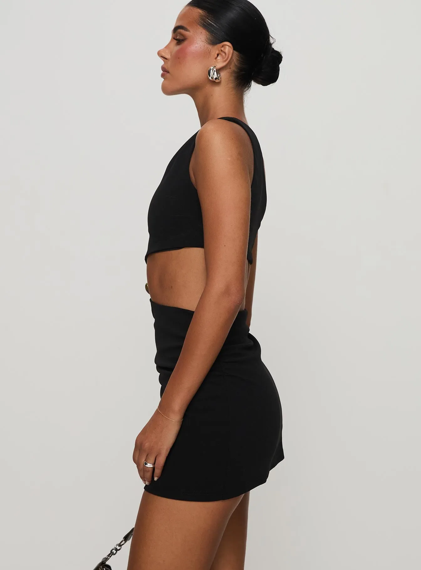 Hardward Mini Dress Black Tall sold by Princess Polly product image thumbnail 4