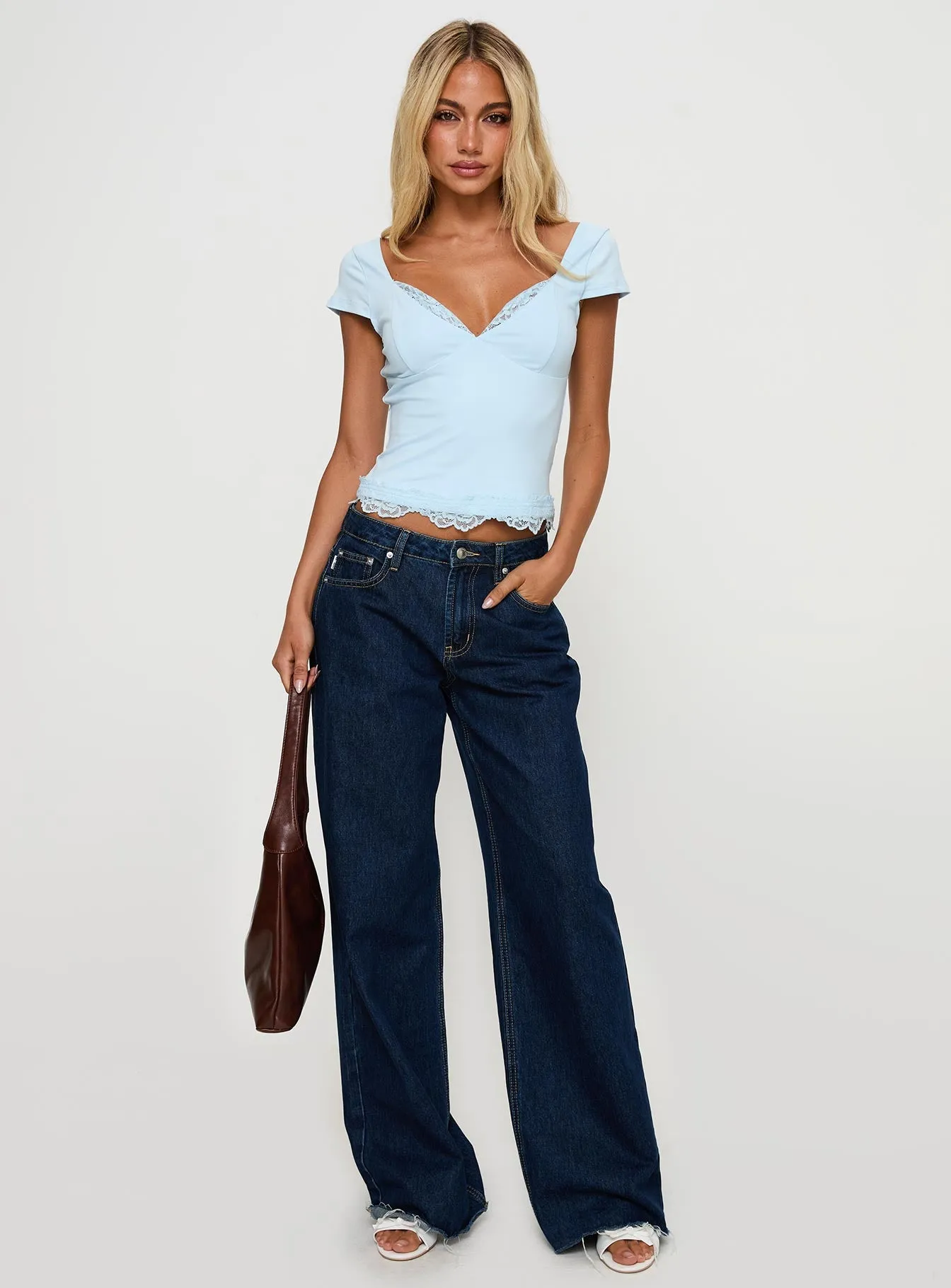 Full Of Wonder Top Blue sold by Princess Polly product image thumbnail 2