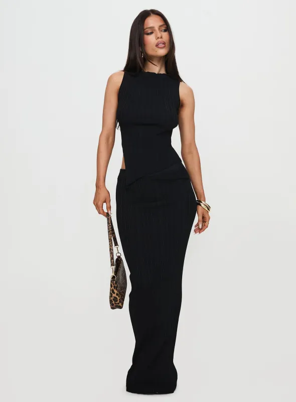 Basile Set Black Petite sold by Princess Polly