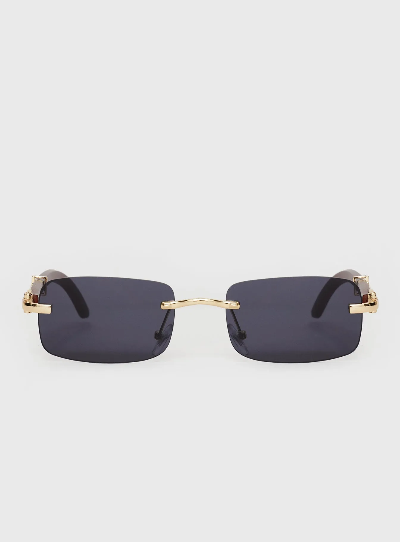 Arber Sunglasses Black sold by Princess Polly product image thumbnail 2