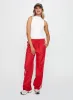 Keli Track Pants Red / White sold by Princess Polly