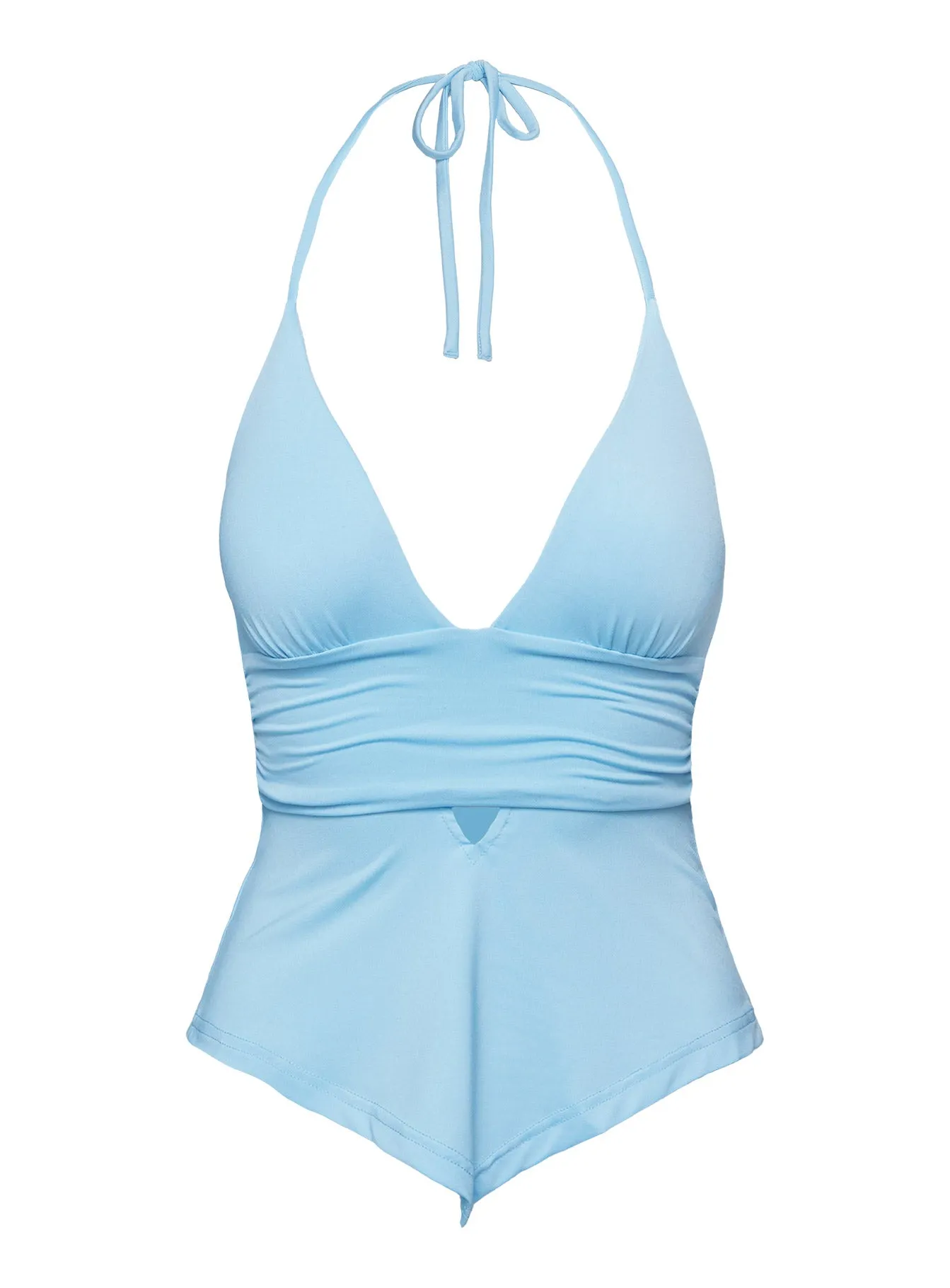 Averee Halter Top Blue sold by Princess Polly product image thumbnail 5