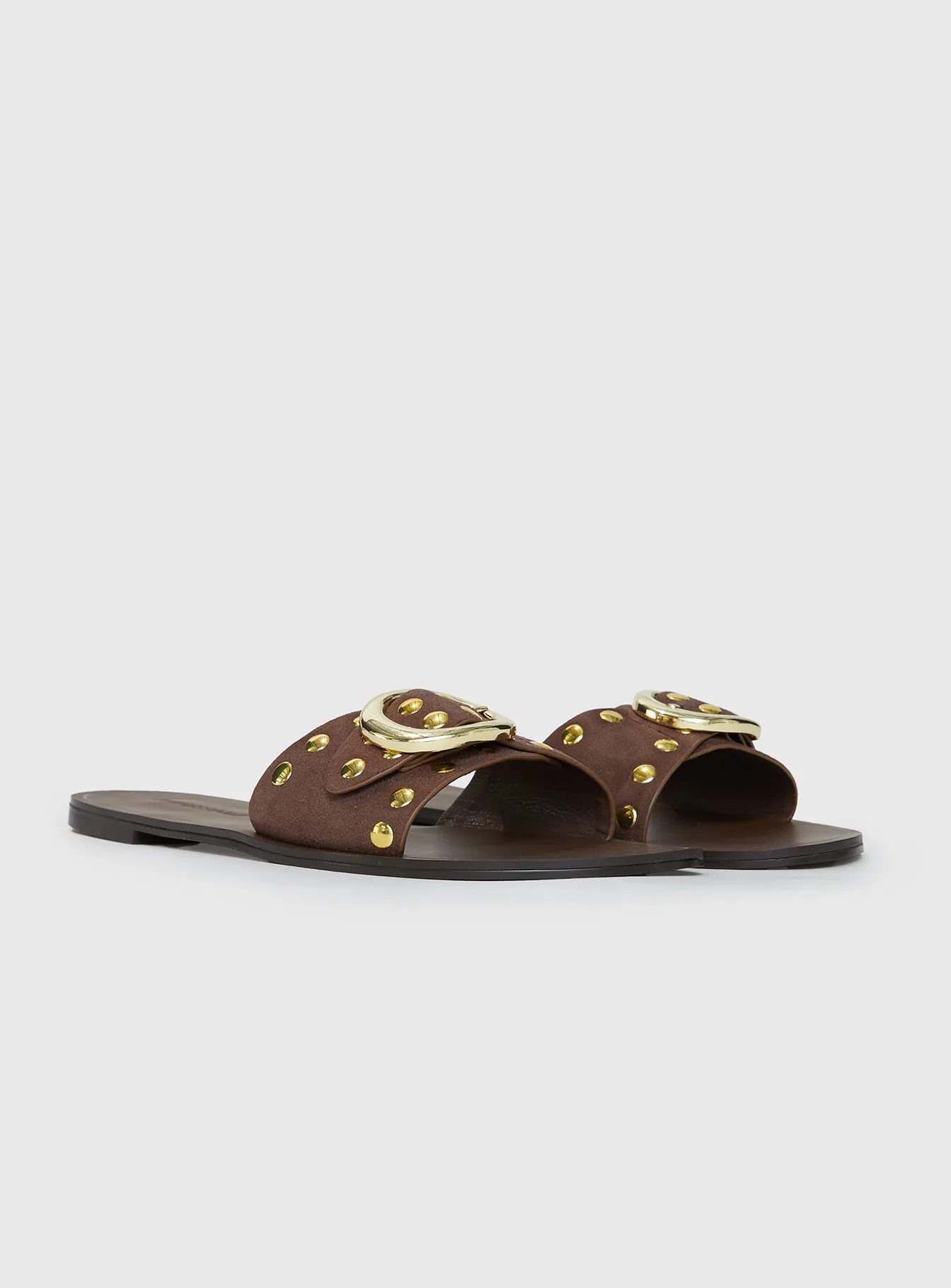 Rylea Flats Dark Brown sold by Princess Polly product image thumbnail 3