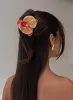 Azurah Flower Hair Clip Yellow sold by Princess Polly