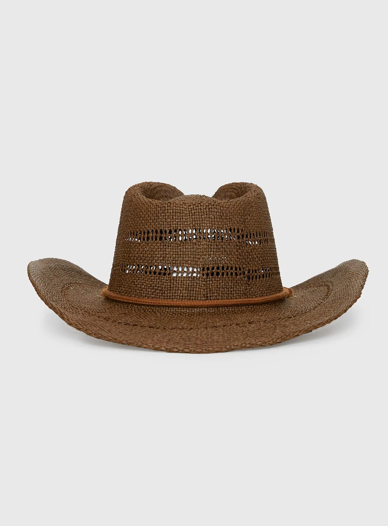 Mid Morning Cowboy Hat Chocolate sold by Princess Polly product image thumbnail 4