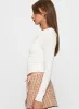 Beller Long Sleeve Top White sold by Princess Polly