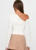 Beller Long Sleeve Top White sold by Princess Polly