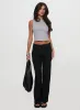 Two Lovers Low Rise Pants Black Tall sold by Princess Polly