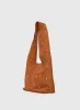 Stellah Studded Faux Suede Bag Brown sold by Princess Polly