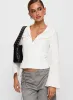 Arianwyn Long Sleeve Shirt White sold by Princess Polly